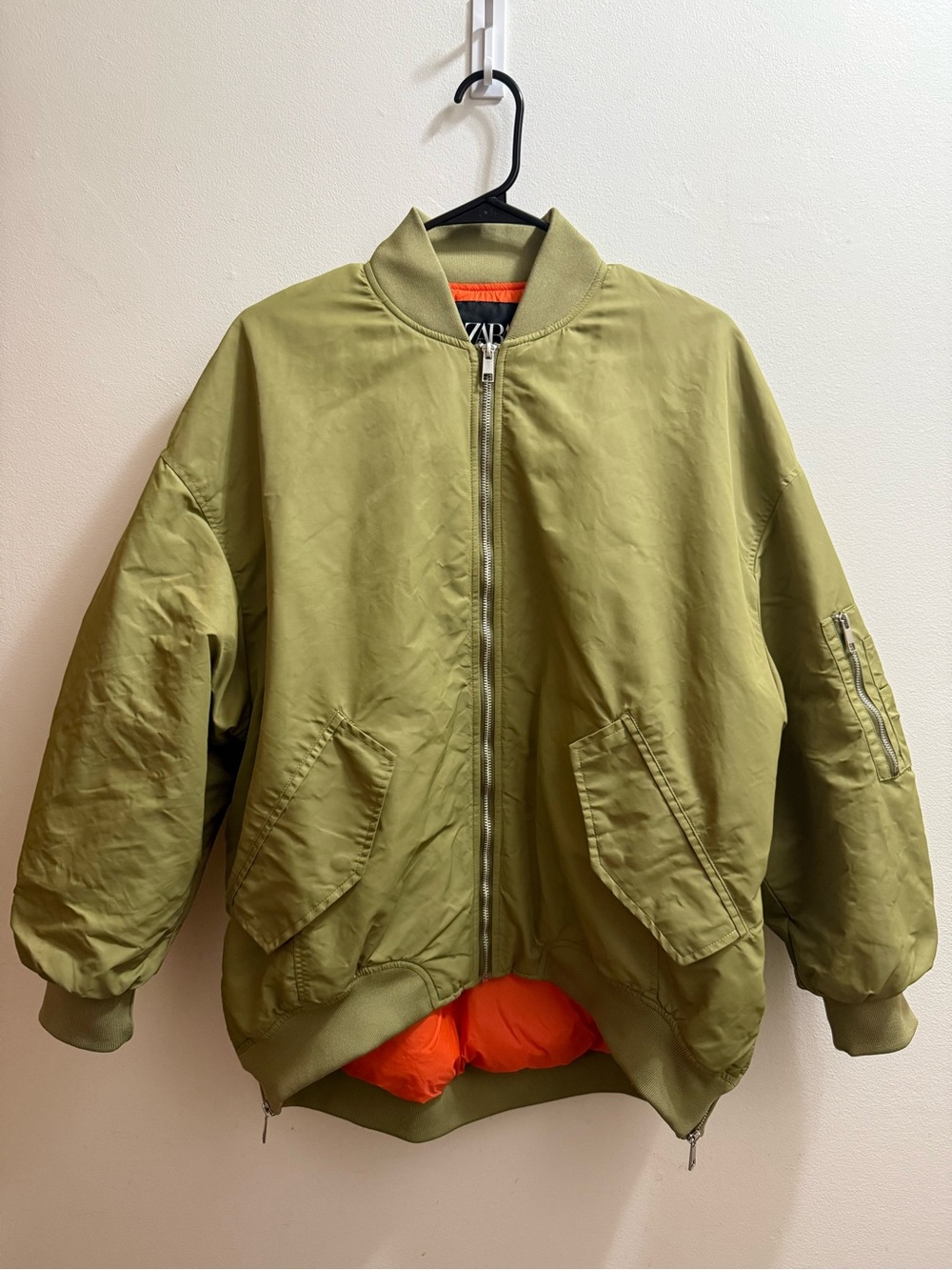 ZARA Oversized Bomber Jacket